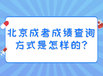 北京成考成绩查询方式是怎样的